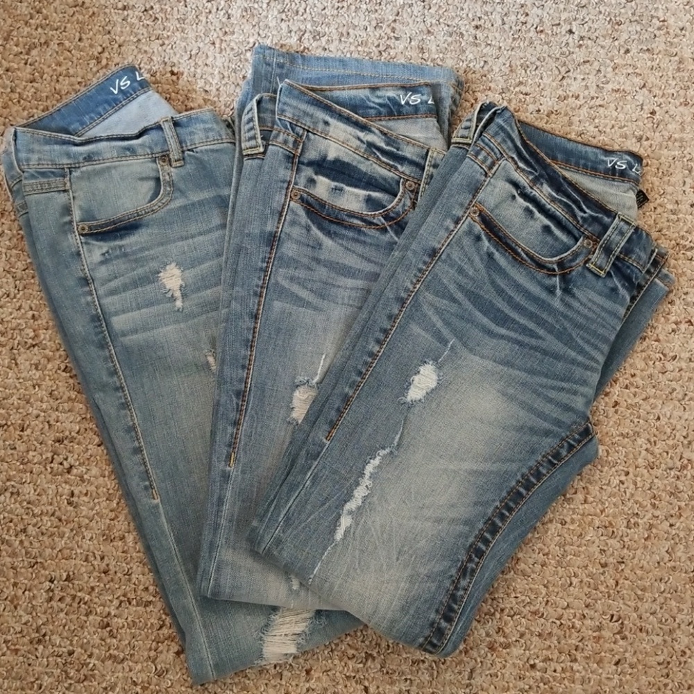 ** VS ** low five flop jeans